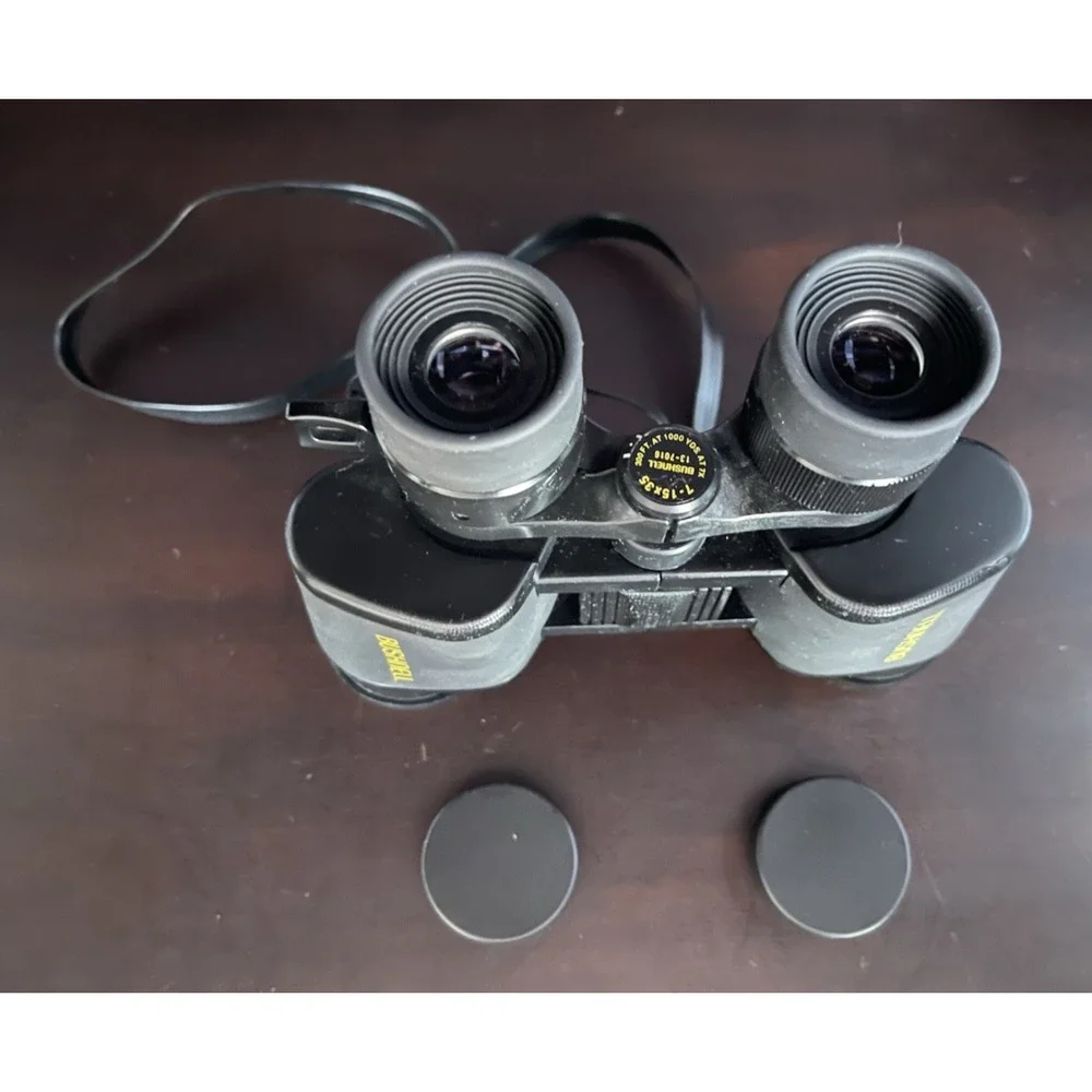 Bushnell Powerview 7–15x35 Zoom‎ Binoculars (Model 13-7016) w/Carry Strap & Case